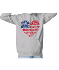 USA Paw Heart - Youth Hoodie