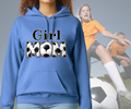 Soccer - Girl Mom Adult Hoodie