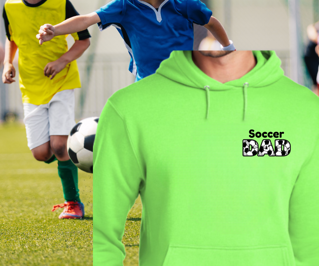Soccer Dad - Adult Hoodie