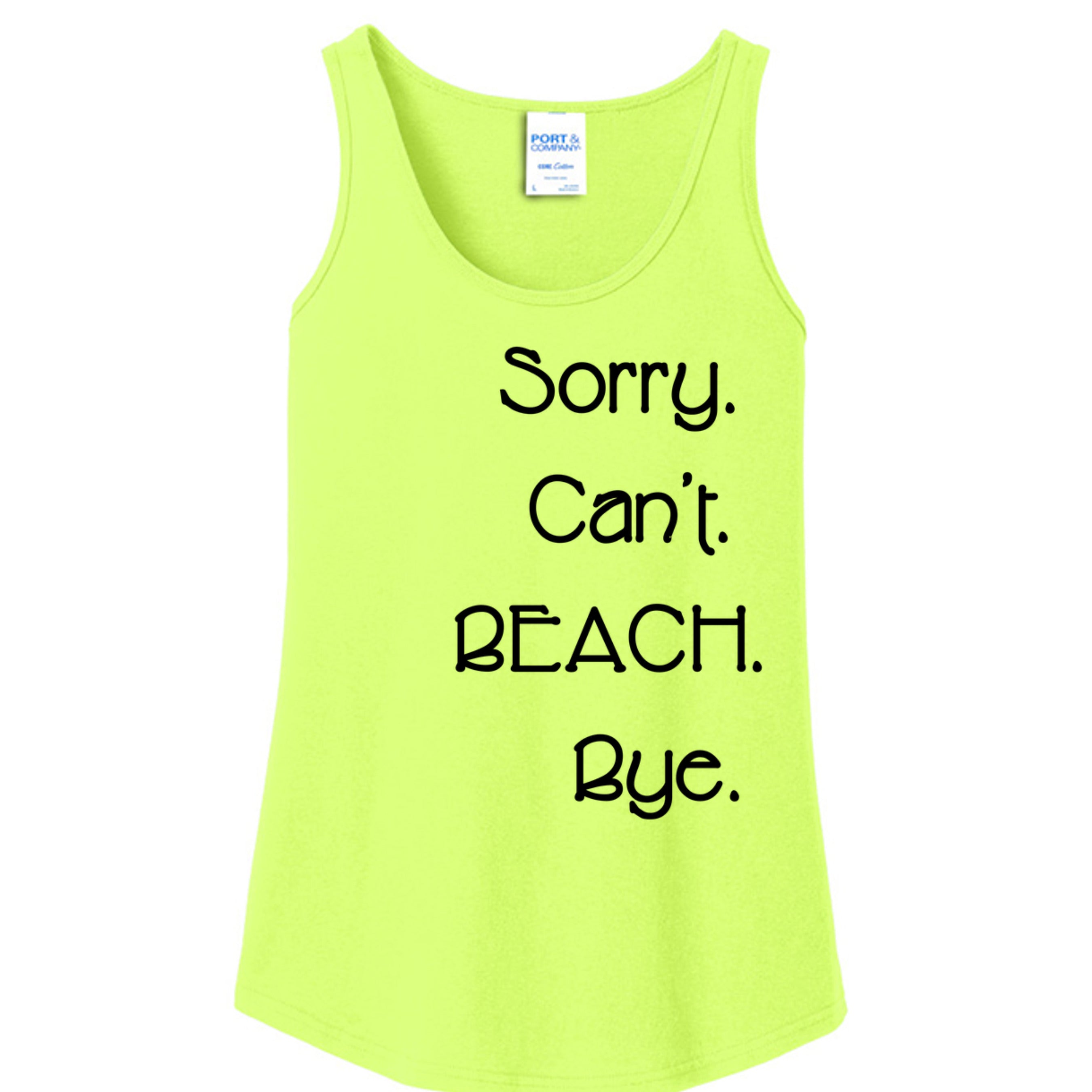 Neon Yellow - LPC54TT - FRONT