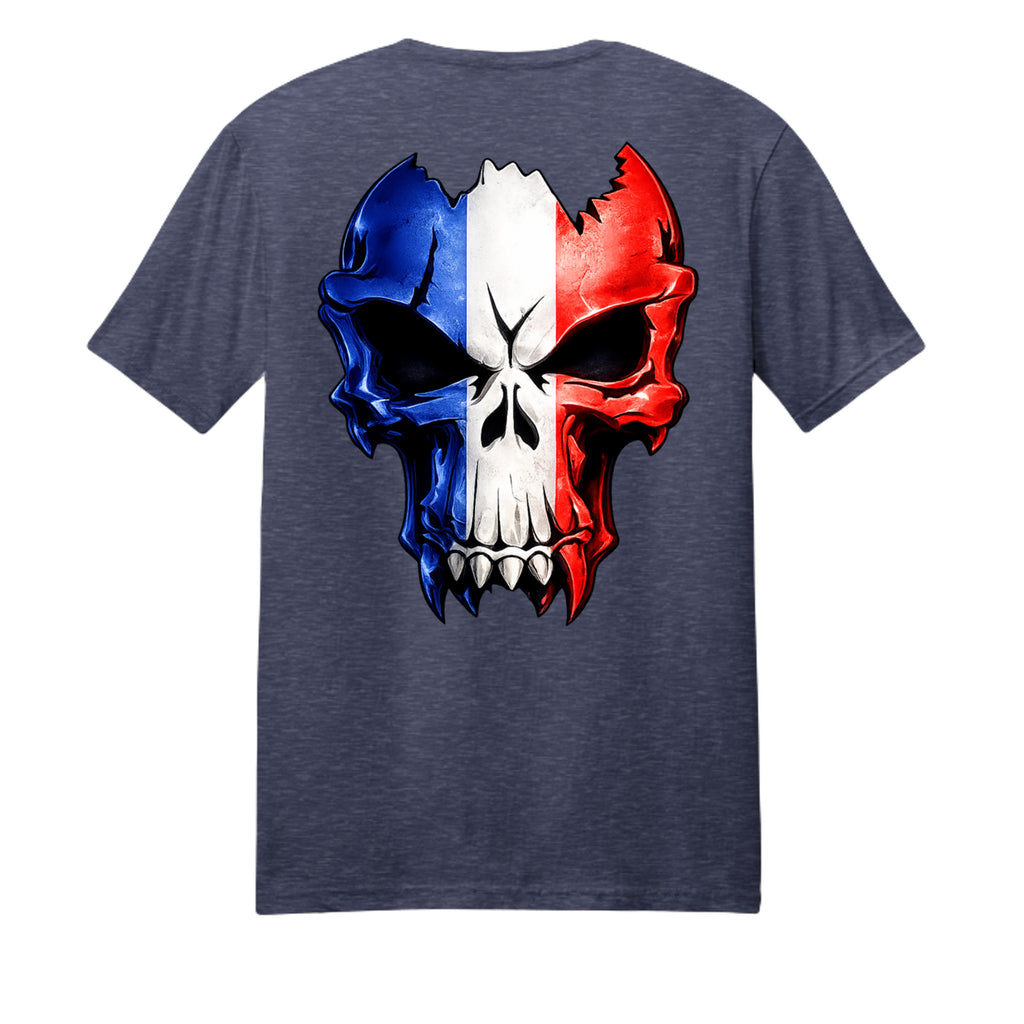 Team Navy Heather - PC455 - BACK